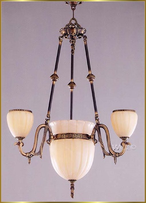 Alabaster Chandeliers Model: RL 355-67